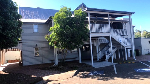 Entrance To Hall From Carpark
