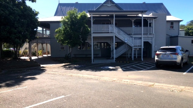 Side View From Carpark To Hall